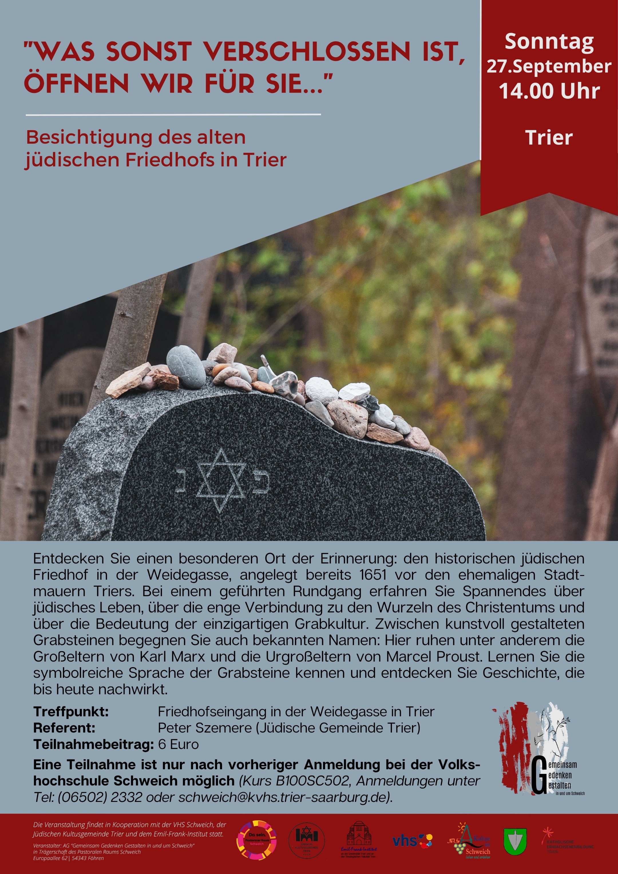 2026-09-27 Führung jüdischer Friedhof Trier