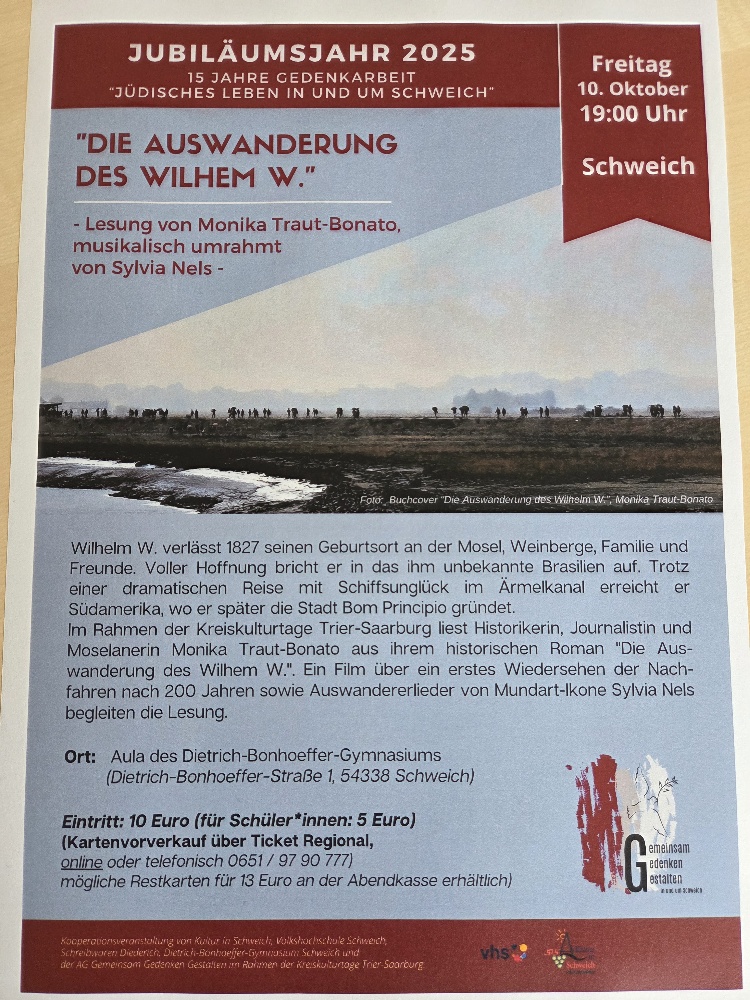 Plakat der Veranstaltung
