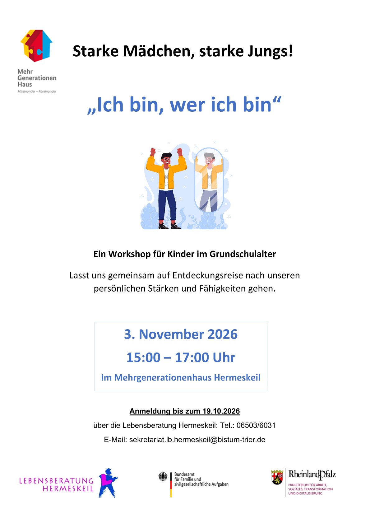 Flyer 2026 Selbstwert