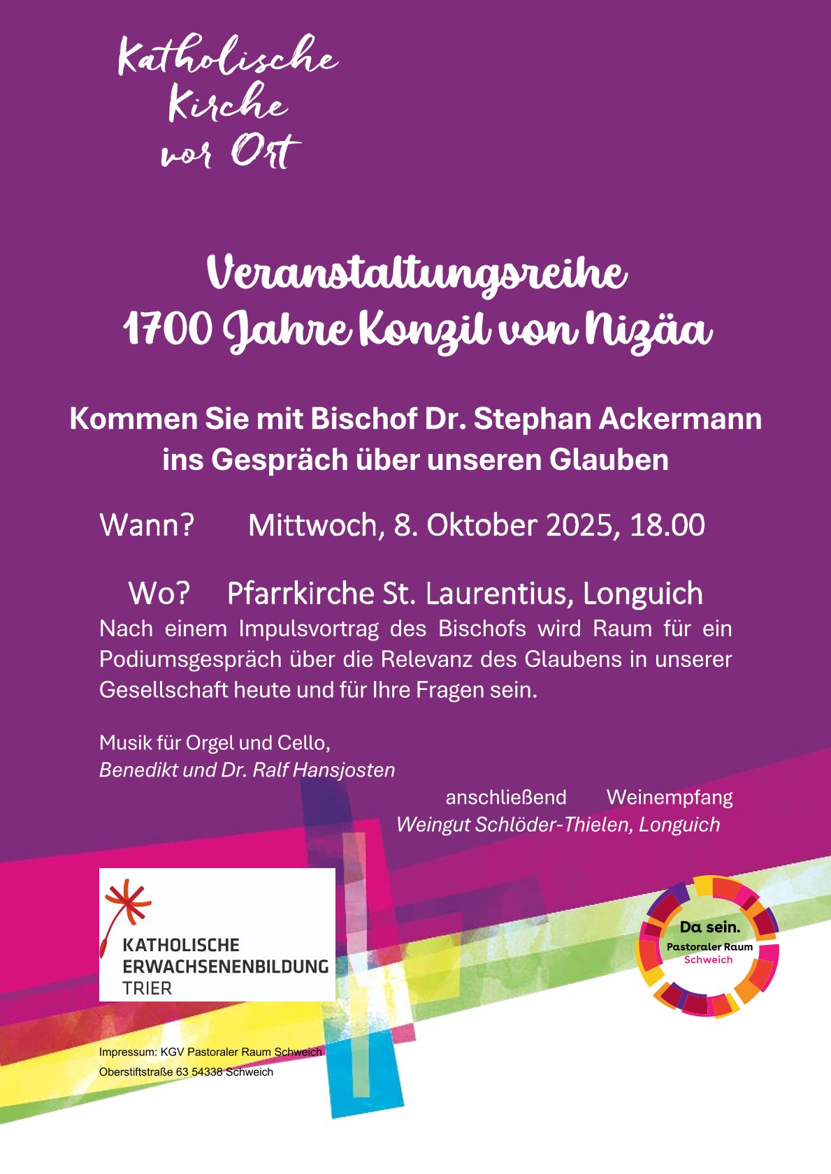 Plakat der Veranstaltung