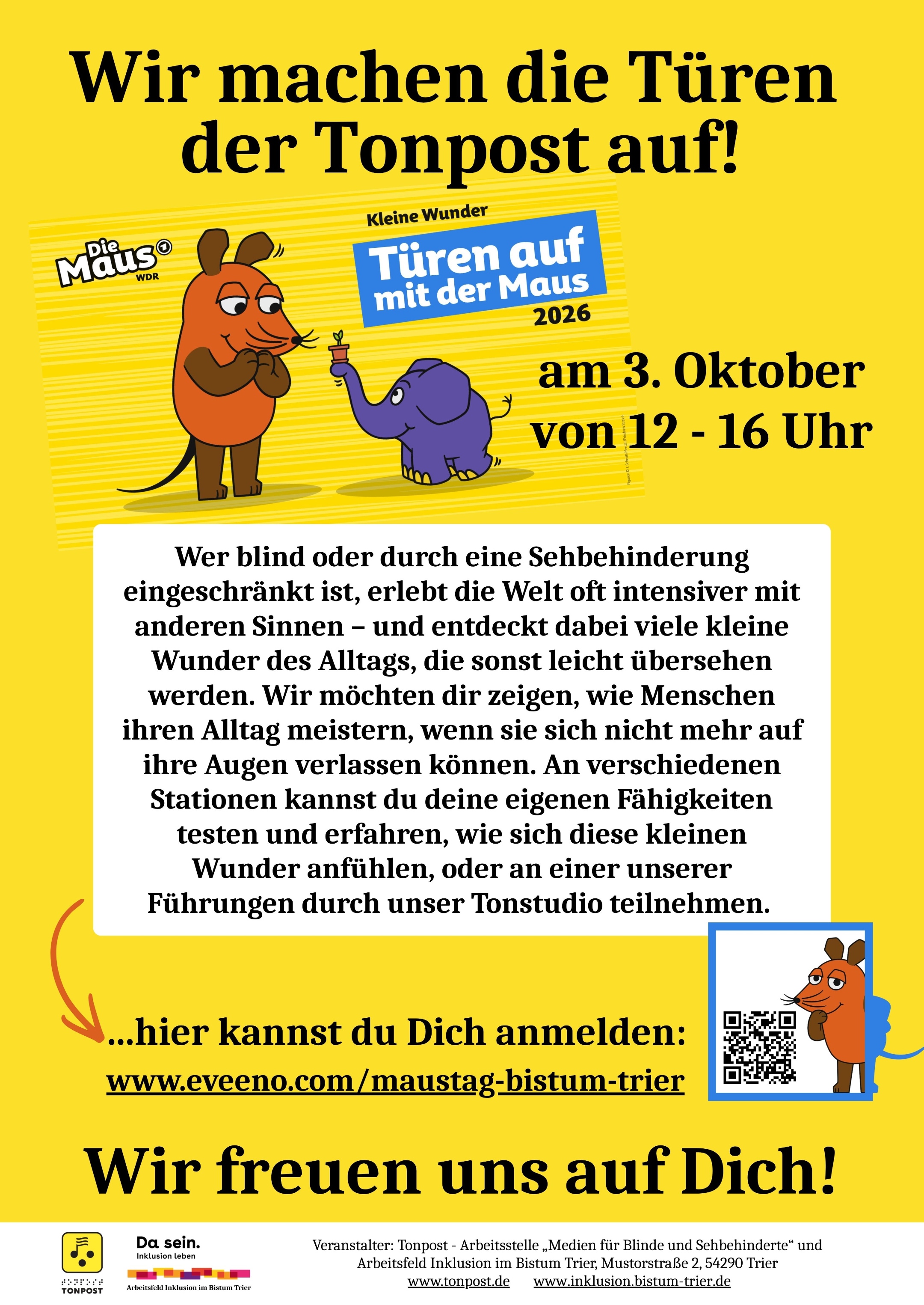Flyer der Veranstaltung