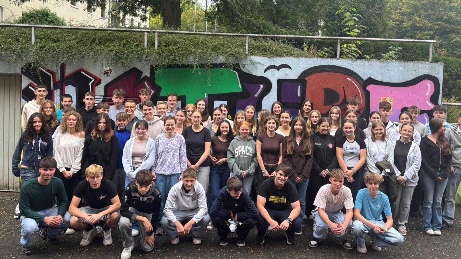 Die Jugendlichen beim gemeinsamen Firmwochenende